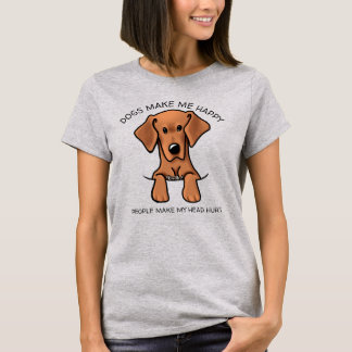Camiseta para Amantes de Perros Vizsla Hound