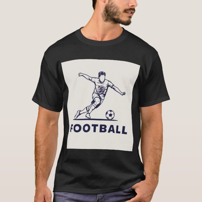 Camiseta Para amantes del fútbol (Anverso)
