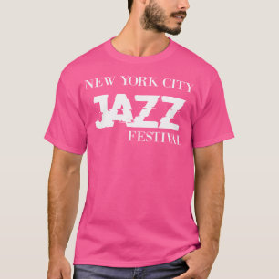 Camiseta Para amantes del jazz y músicos Tee Festival New Y
