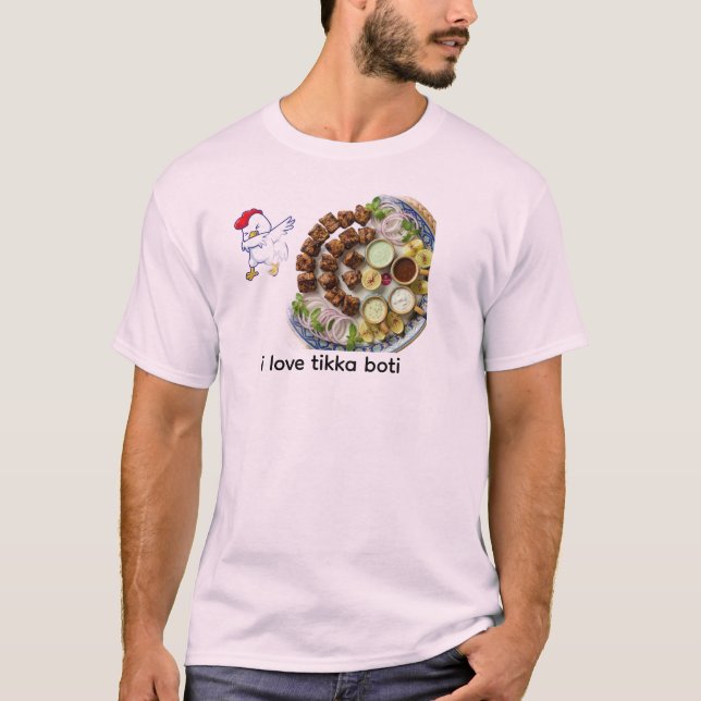 camiseta para amantes del pollo (Anverso)