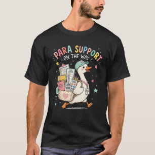 Camiseta Para Apoyo En Camino Fun Goose Paraprofesional