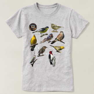 Camiseta para aves