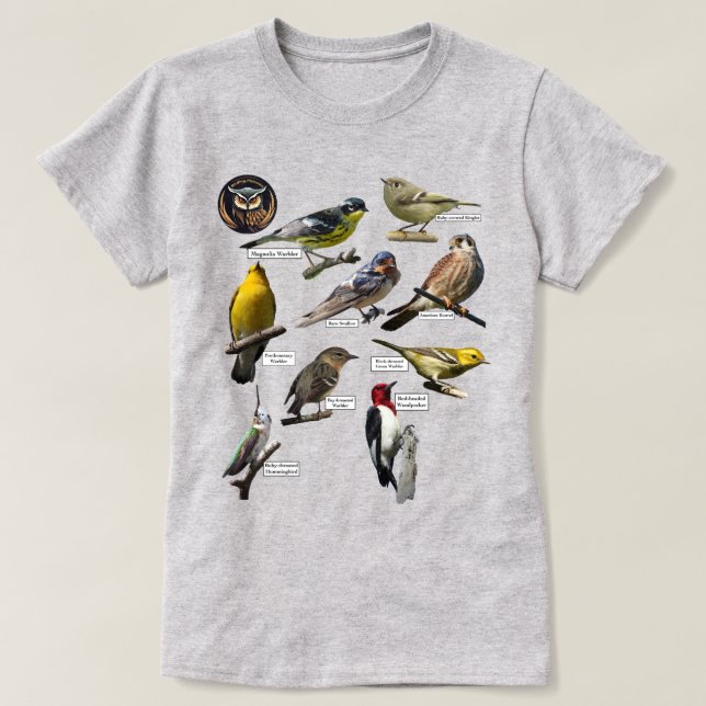 Camiseta para aves (Diseño del anverso)