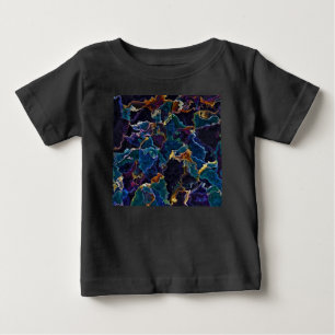Camiseta para bebé con chorro de petróleo