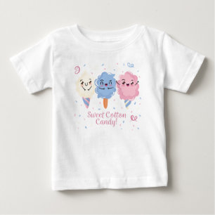 Camiseta para bebé de algodón