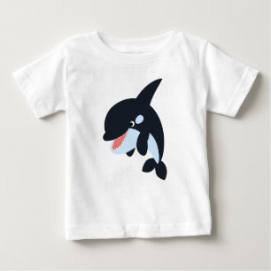 Camiseta para bebé de ballena del asesino del Pers