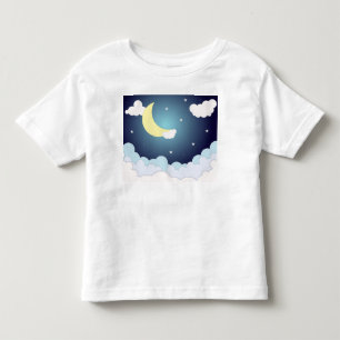 Camiseta para bebé de cielo nocturno