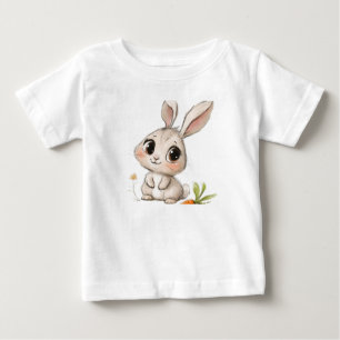 Camiseta para bebé de conejo