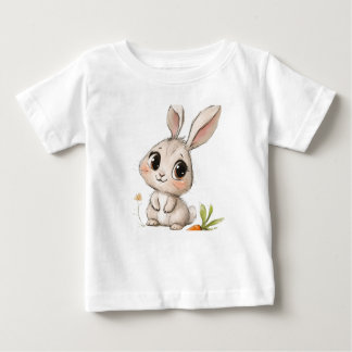 Camiseta para bebé de conejo