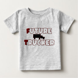 Camiseta para bebé de futuros camioneros
