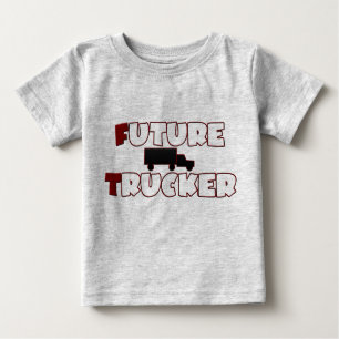 Camiseta para bebé de futuros camioneros