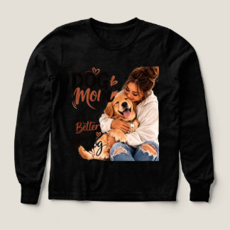 Camiseta para bebé de mamá de perro – Diseño de co