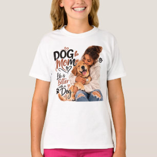 Camiseta para bebé de mamá de perro – “Futura mamá