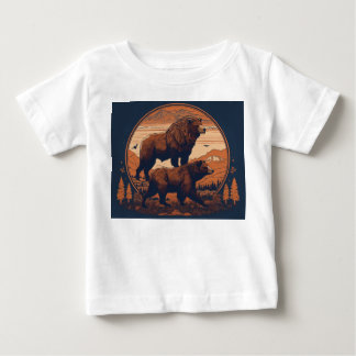 Camiseta para bebé de oso