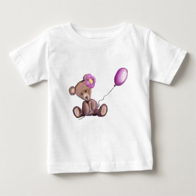 Camiseta para bebé de oso (Anverso)