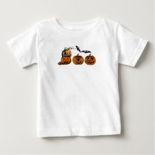 Camiseta para bebé de otoño/Halloween/calabaza