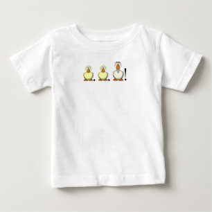 Camiseta para bebé de pato