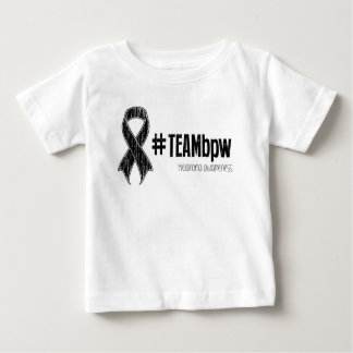 Camiseta para bebé de TEAMbpw (blanca)