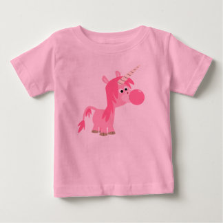 Camiseta para bebé de unicornio de burbuja de Pers