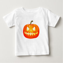 Camiseta para bebé Jack-O-Lantern