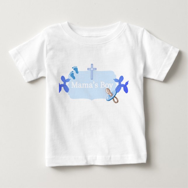 Camiseta para bebé Niño de mamá (Anverso)