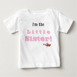 Camiseta para bebé pequeña con edad