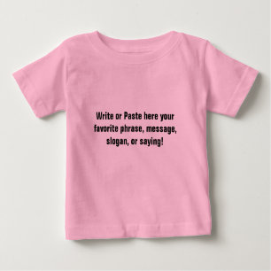 Camiseta para bebés