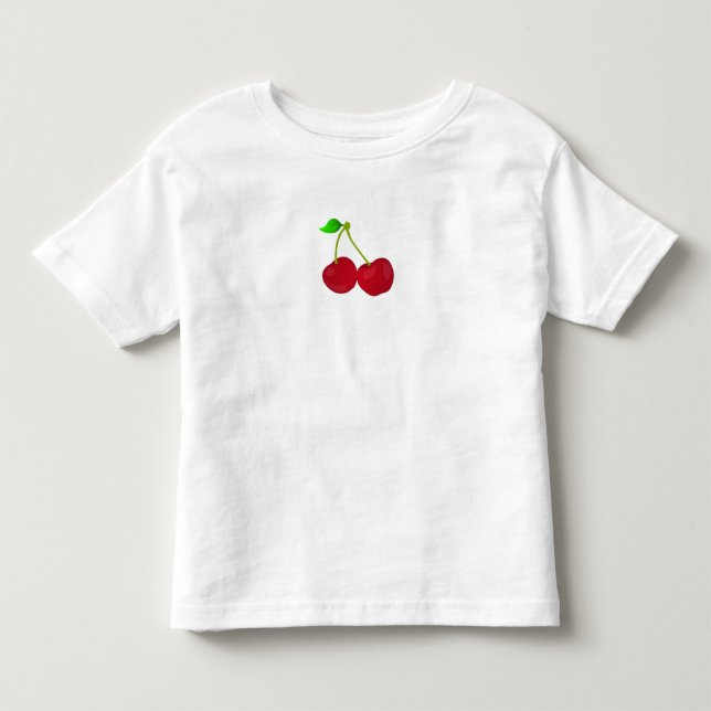 Camiseta para bebés con sabor a cereza (Anverso)