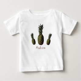 Camiseta para bebés de piña