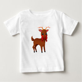 Camiseta para bebés de renos pequeños
