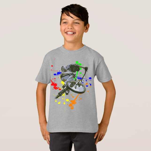 Camiseta para bicicletas (Anverso completo)