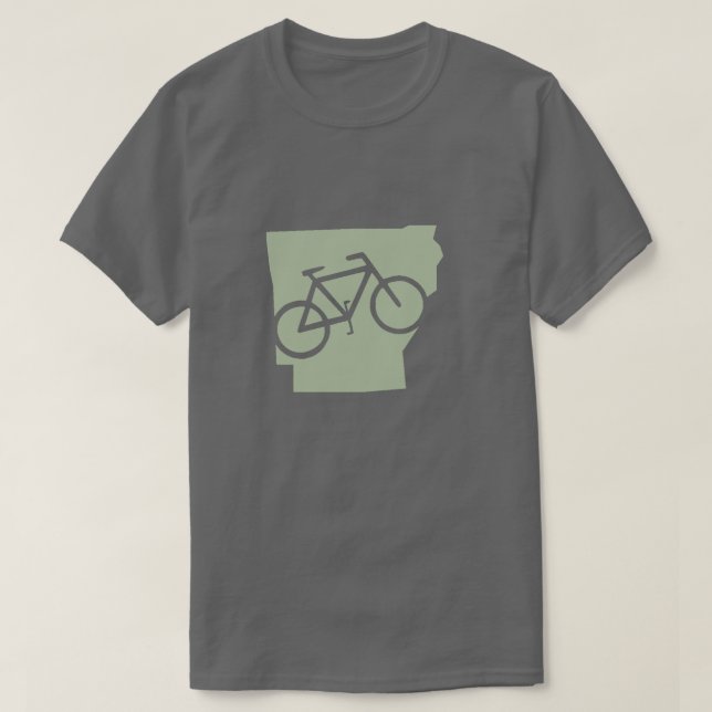 Camiseta para bicicletas de Arkansas (Diseño del anverso)