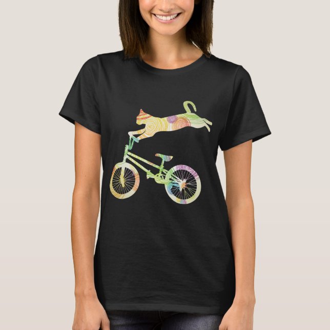 Camiseta para bicicletas para gatos - Tu regalo (Anverso)