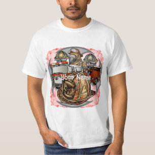 Camiseta para bomberos