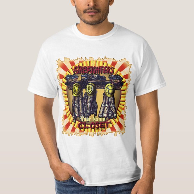 Camiseta para bomberos (Anverso)
