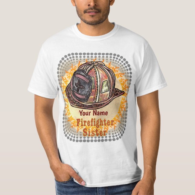 Camiseta para bomberos (Anverso)