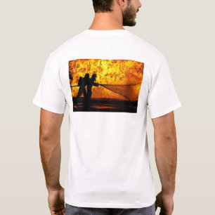Camiseta para bomberos