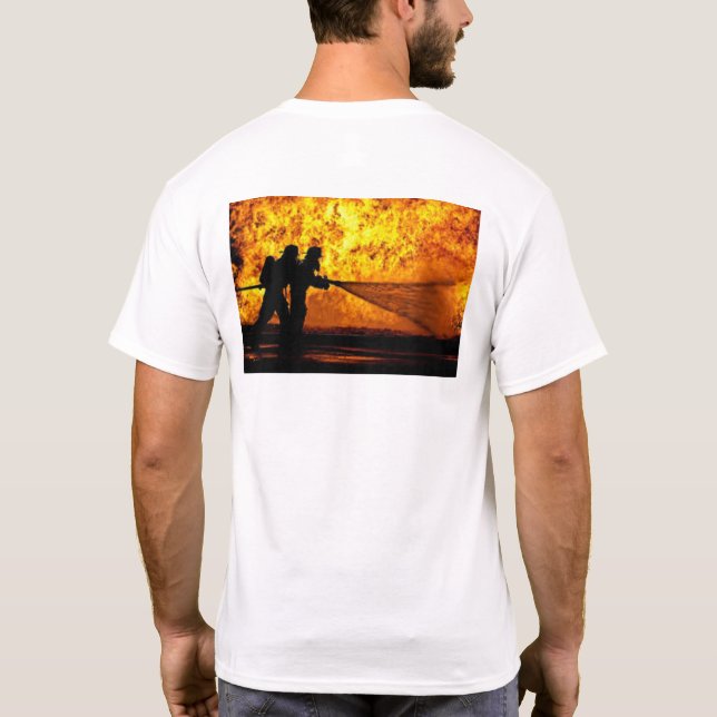 Camiseta para bomberos (Reverso)