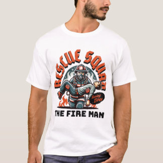 Camiseta para bomberos