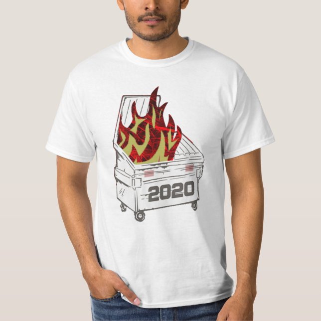 Camiseta para bomberos, basurero, bombero, camión  (Anverso)