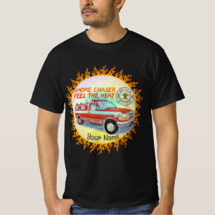Camiseta para bomberos de humo