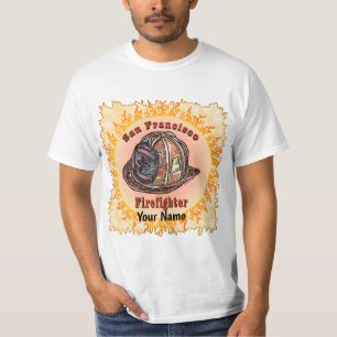 Camiseta para bomberos de San Francisco