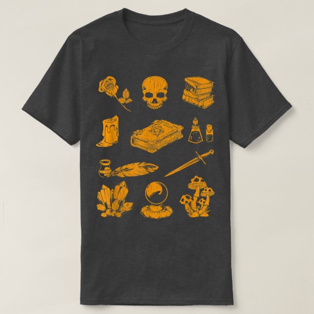 Camiseta Para brujas Estética Witchcore 848  (Diseño del anverso)