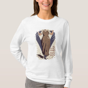 Camiseta Para cada combatiente un trabajador de mujer
