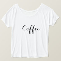 Camiseta para café