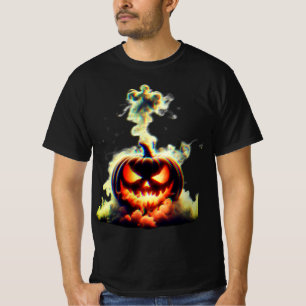 Camiseta para calabaza de humo