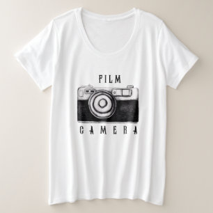 Camiseta para cámara de cine