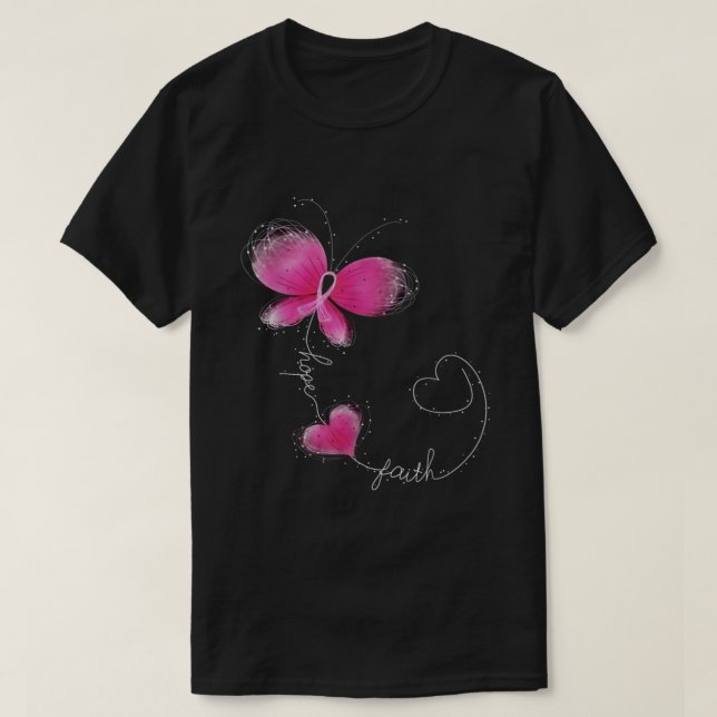 Camiseta para cáncer de mama camiseta cáncer de ma (Diseño del anverso)