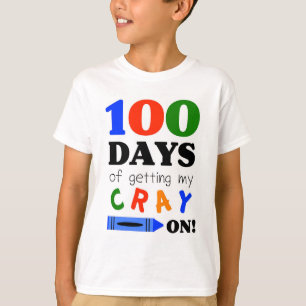 Camiseta para celebrar 100 días de guardería