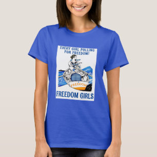 Camiseta para CHICAS de la LIBERTAD (oscura)